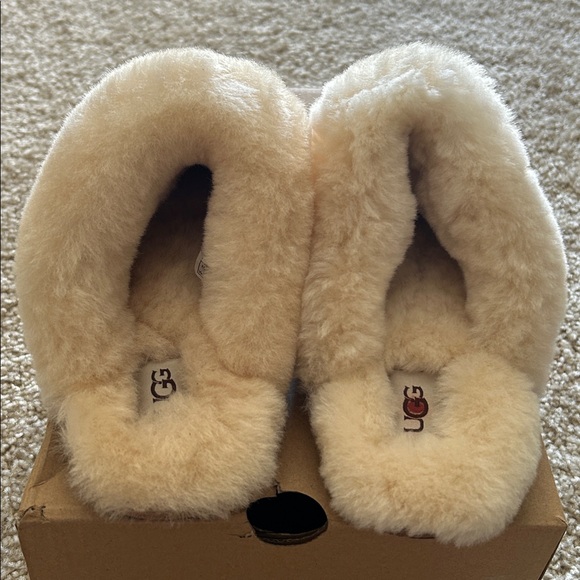UGG Scuffette Slippers Womens Chestnut Size 9 - Picture 4 of 11